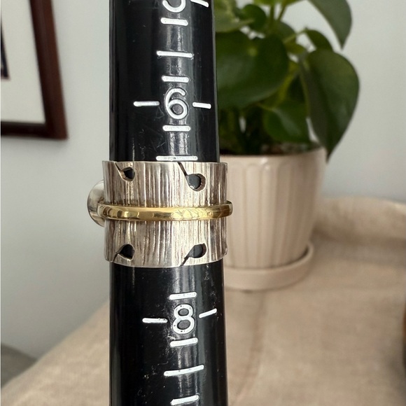 Sundance Silver and Moonstone Ring. 7US - Picture 8 of 11